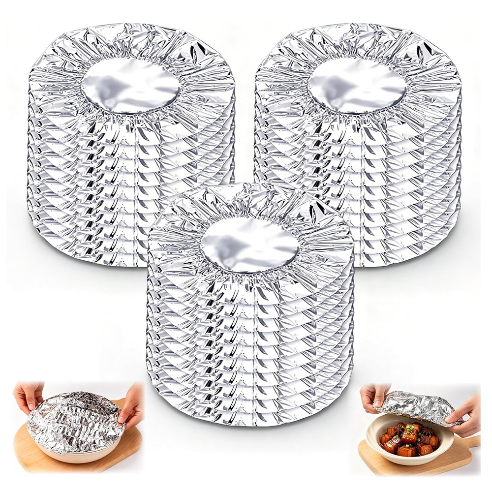 Meal Prep Fit - Reusable Aluminum Foil Food Covers, Pop