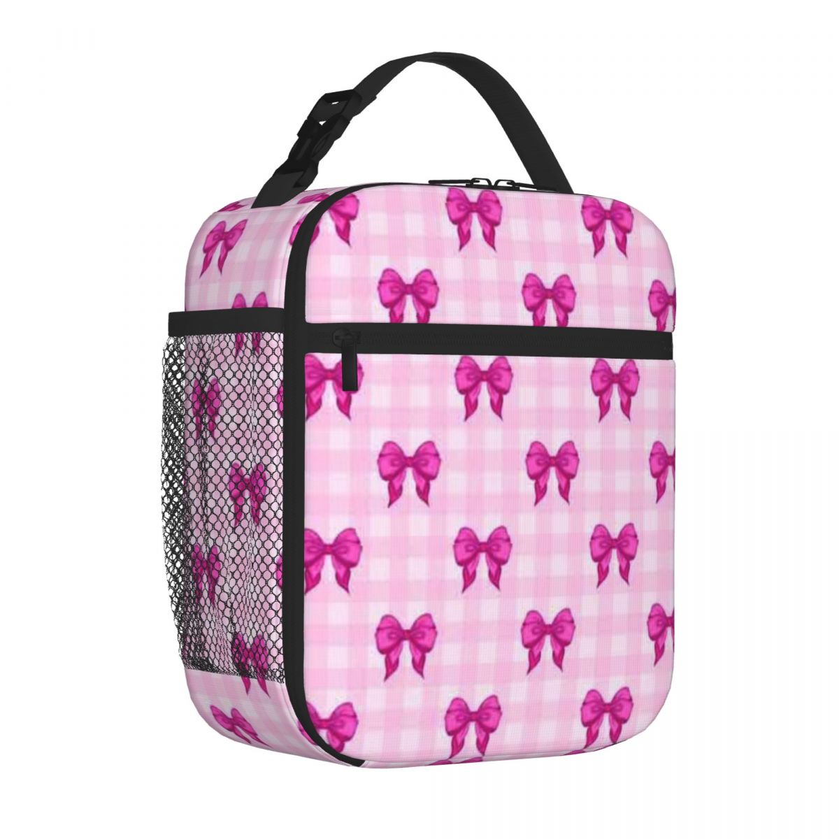 Meal Prep Fit - Bestselling Pink Coquette Bow Gingham Slim