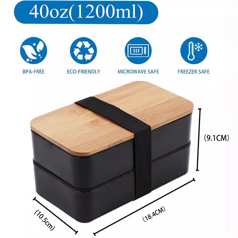 Stackable Bento Box with Utens - Meal Prep Fit review and price