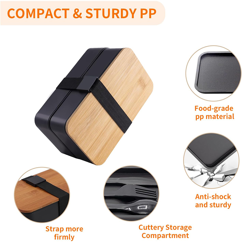 Stackable Bento Box with Utens - Meal Prep Fit review and price