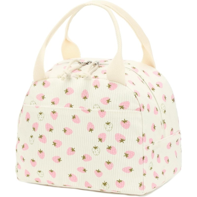 Cute Corduroy Lunch Bag for Wo - Meal Prep Fit review and price