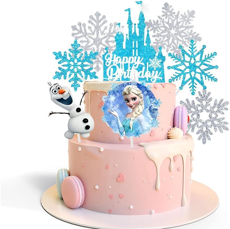 Frozen Elsa Princess Cake Topp - Meal Prep Frozen review and price