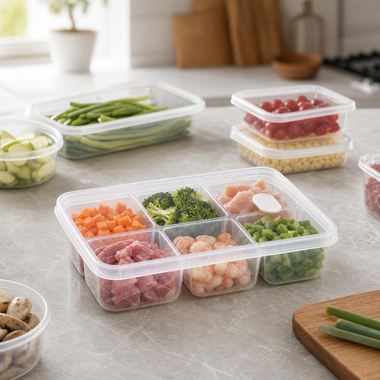 6 Compartment Food Grade Freez - Meal Prep Frozen review and price