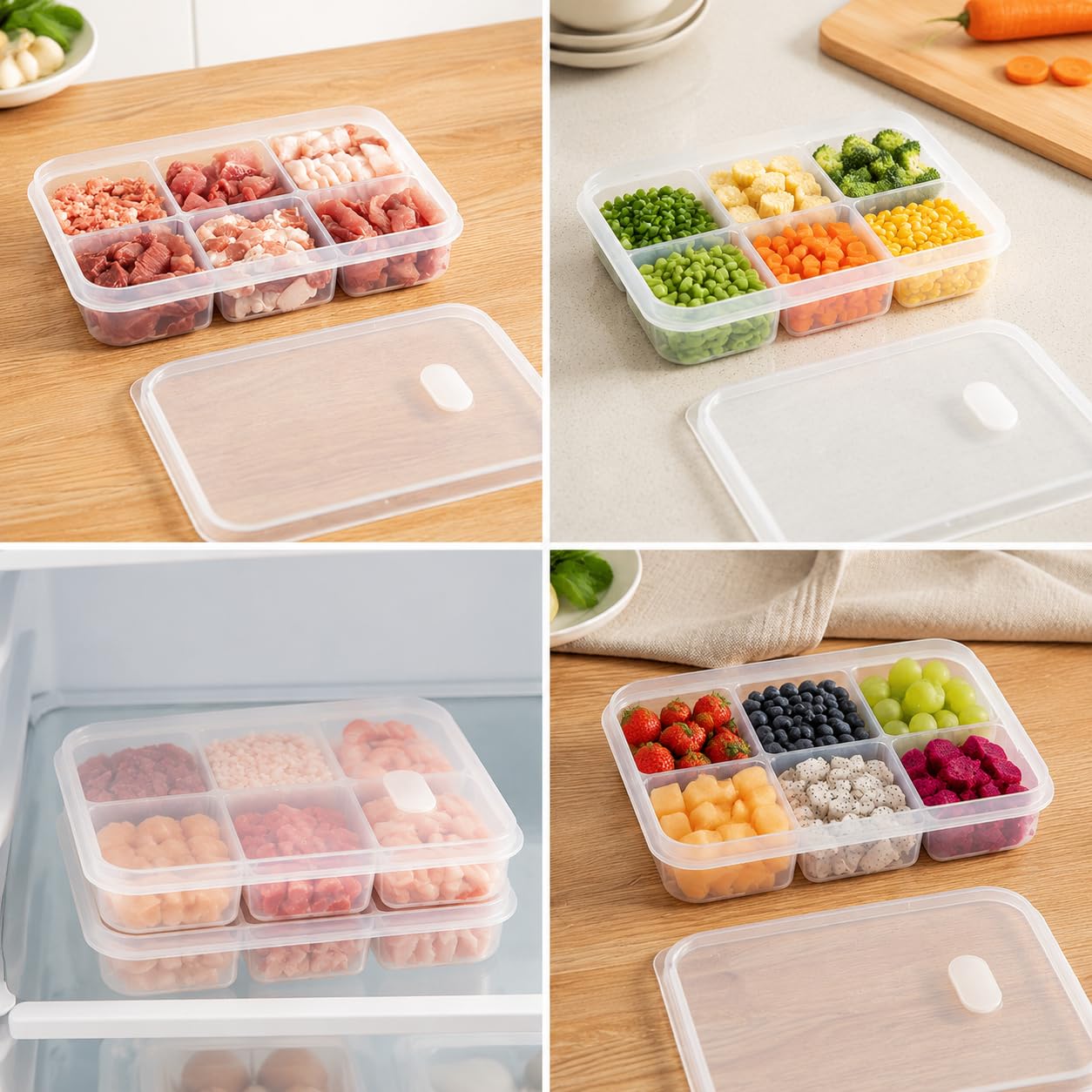 6 Compartment Food Grade Freez - Meal Prep Frozen review and price