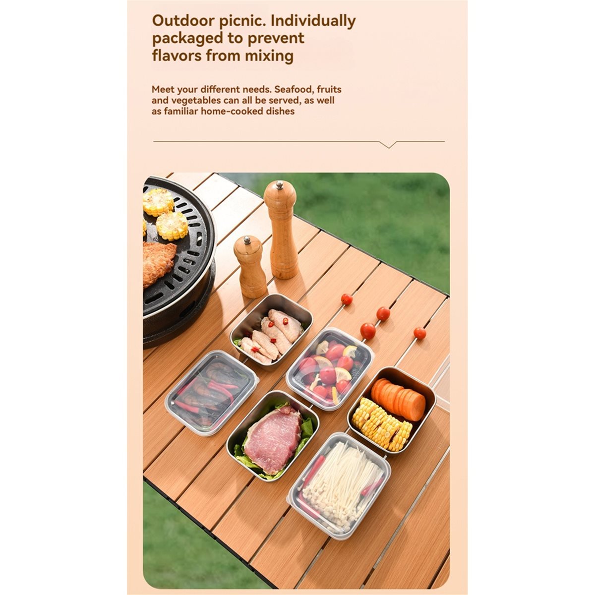 【AT48】 NEW Stackable Food Stor - Meal Prep Fit review and price