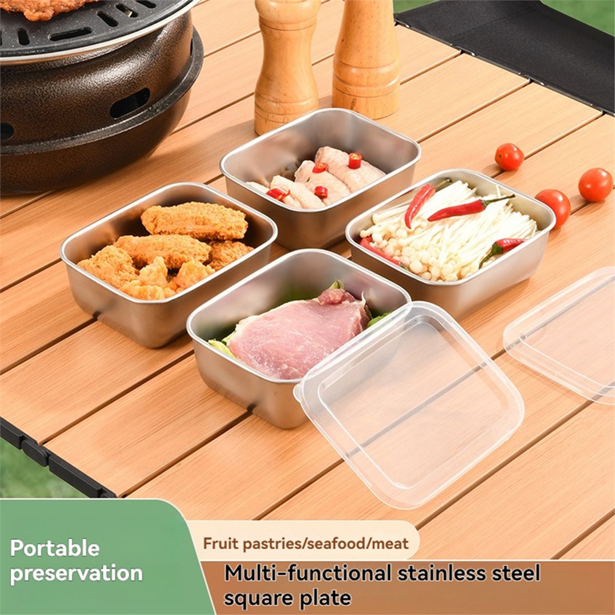 【AT48】 NEW Stackable Food Stor - Meal Prep Fit review and price