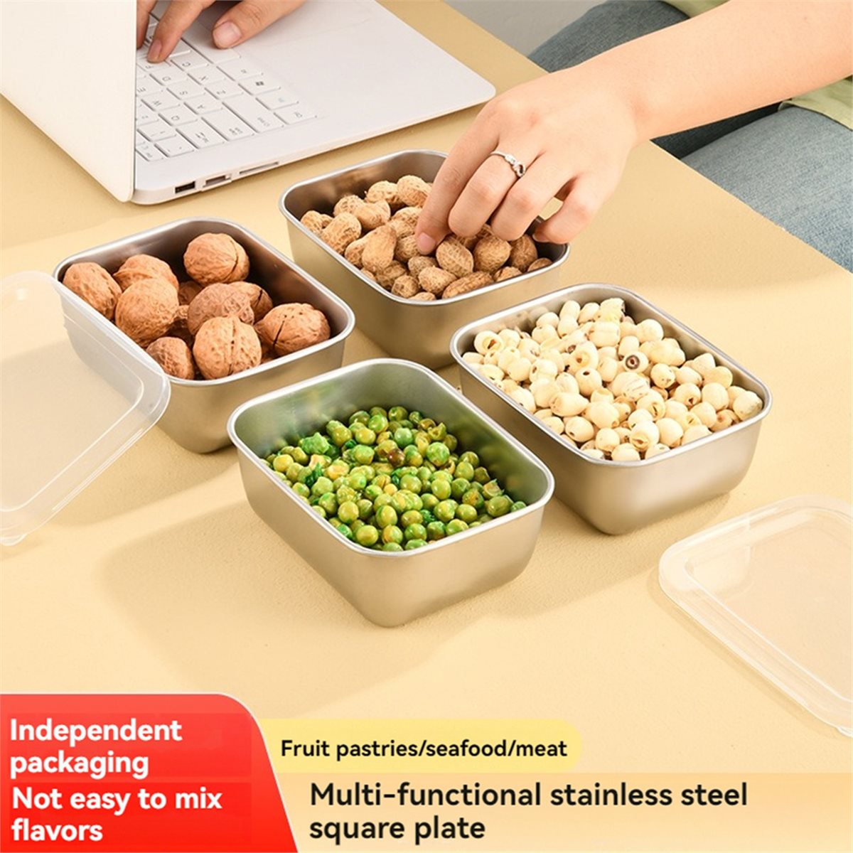 【AT48】 NEW Stackable Food Stor - Meal Prep Fit review and price