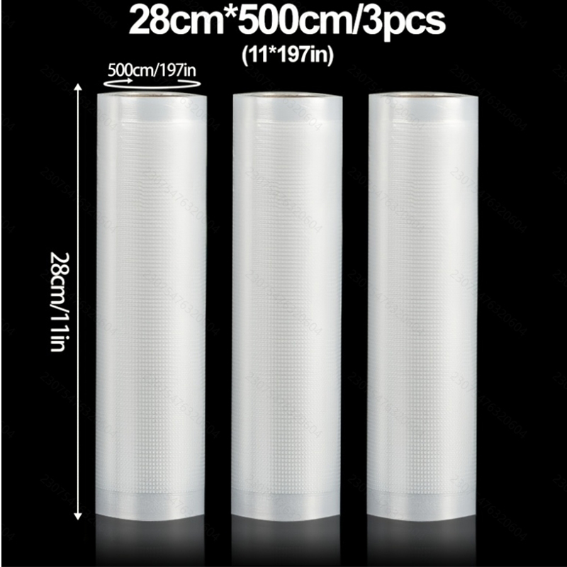 3-Pack Vacuum Seal Roll Bags:  - Meal Prep Fit review and price