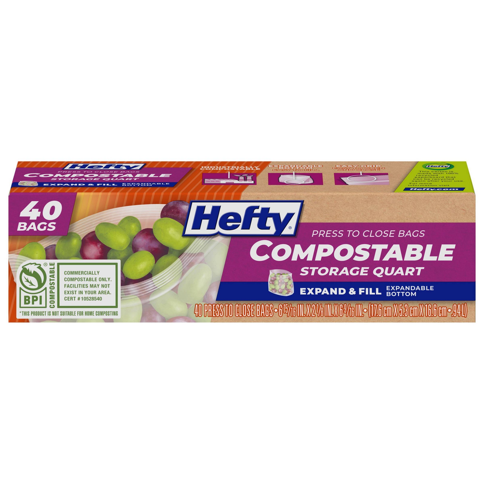 Quart Food Storage Bags 40ct,  - Meal Prep Fit review and price